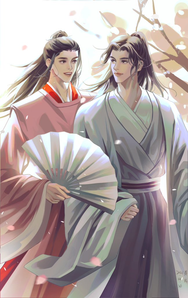 Yaffayu's tweet photo. #WordOfHonor #山河令  画完啦🥰 https://t.co/PhubB7GBjU