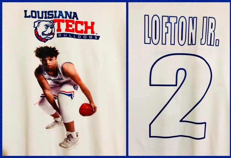 Ms_Tee_Dee's tweet photo. Representing this morning!  Great game last night.  I’m super proud of you and your teammates, @itzjunior34 ‼️🔥
#ontoround3  #LaTechHoops🏀 https://t.co/6pEVLlOfBQ