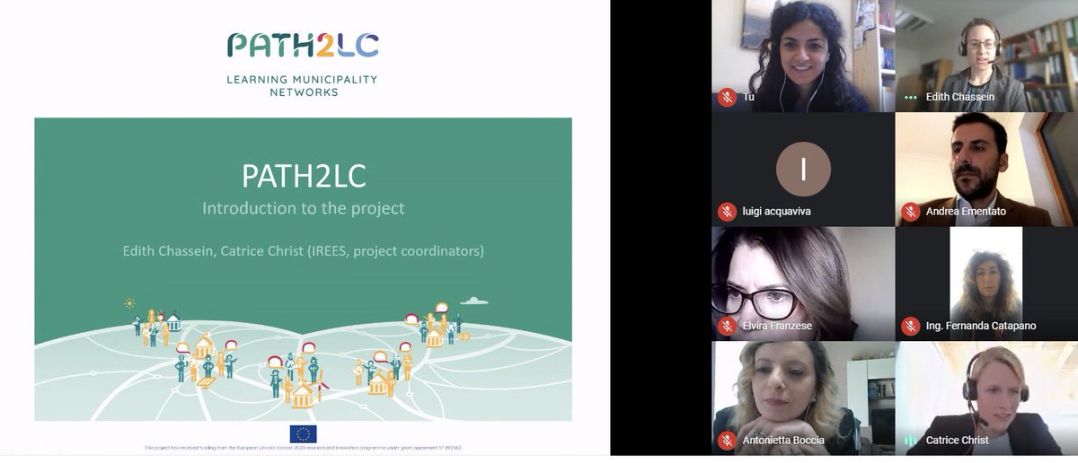 MichelaAuf's tweet photo. PATH2LC 1st Italian Network Meeting (first online session)
#path2lc
#ucsa
#paescvesuviano https://t.co/yqvR5nZzbX