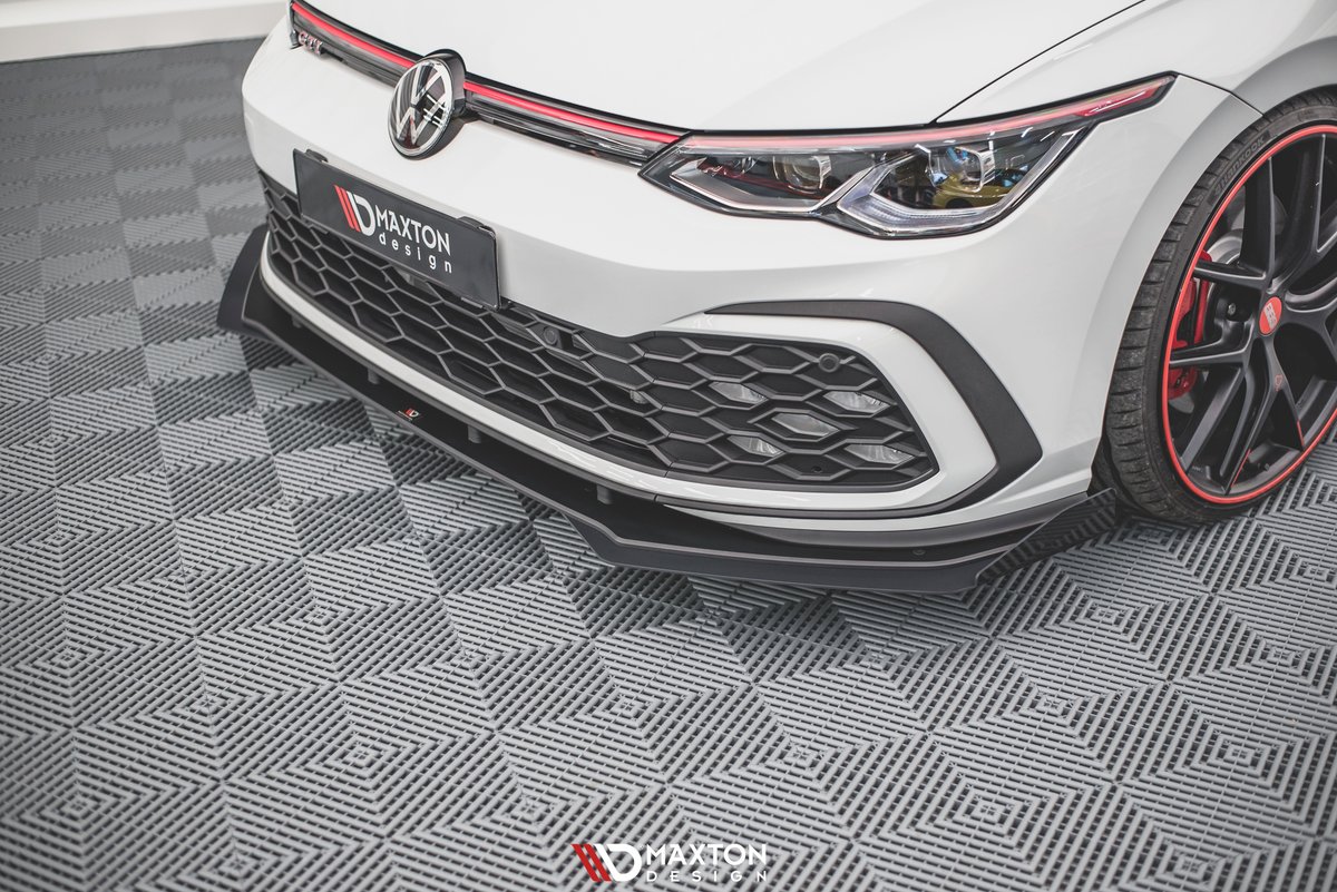 MaxtonOfficial's tweet photo. Unique Maxton Design splitter set for VW Golf Mk8 GTI from Street Pro collection 😏 https://t.co/nK66ax3bKm