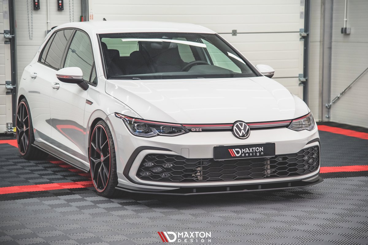 MaxtonOfficial's tweet photo. Unique Maxton Design splitter set for VW Golf Mk8 GTI from Street Pro collection 😏 https://t.co/nK66ax3bKm