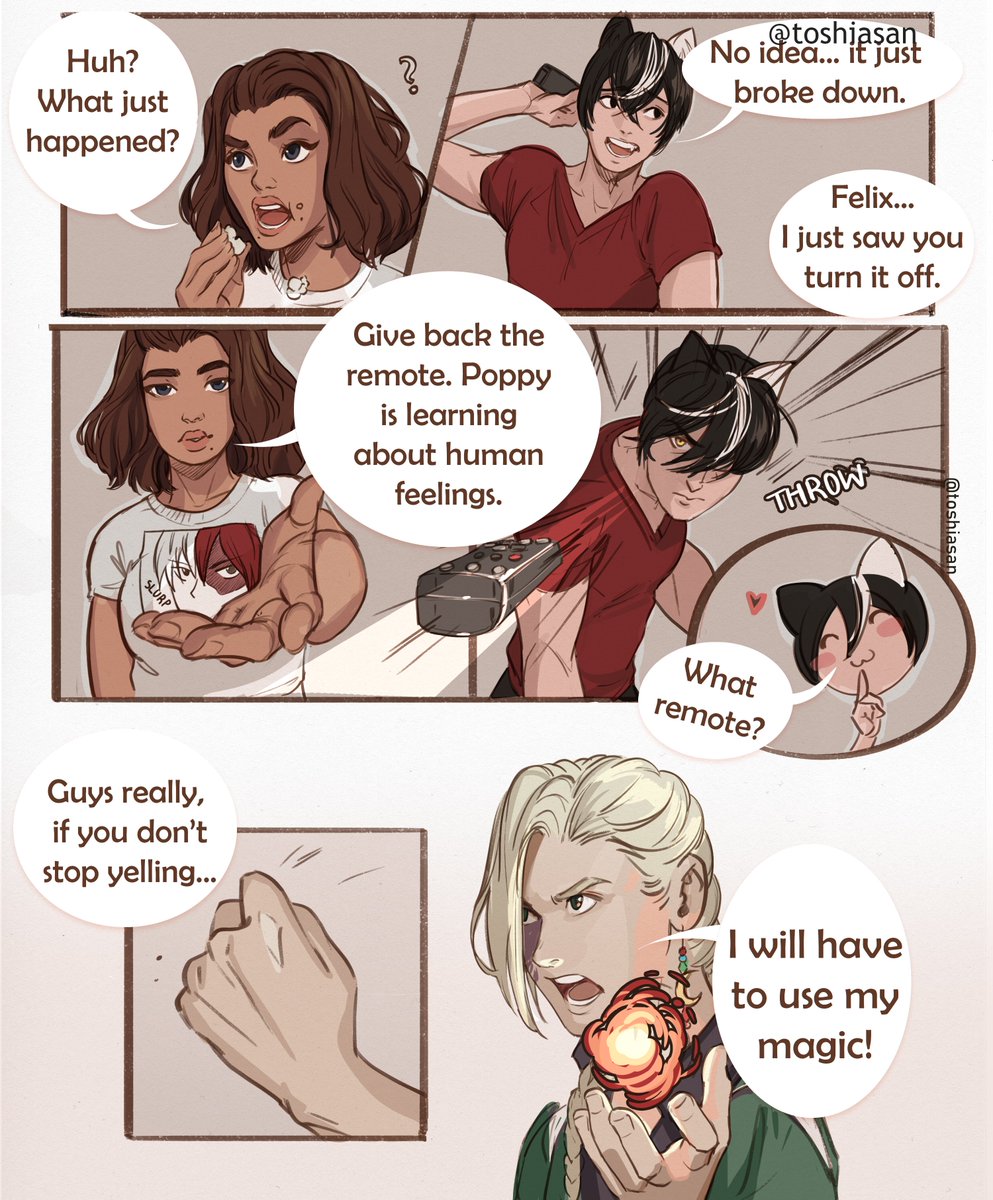 Small comic with my oc 