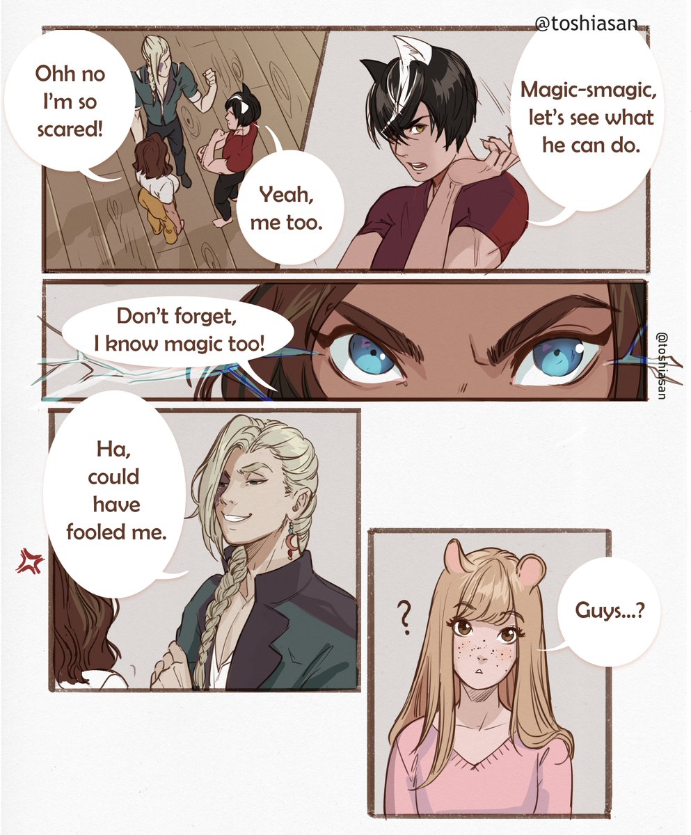 Small comic with my oc 