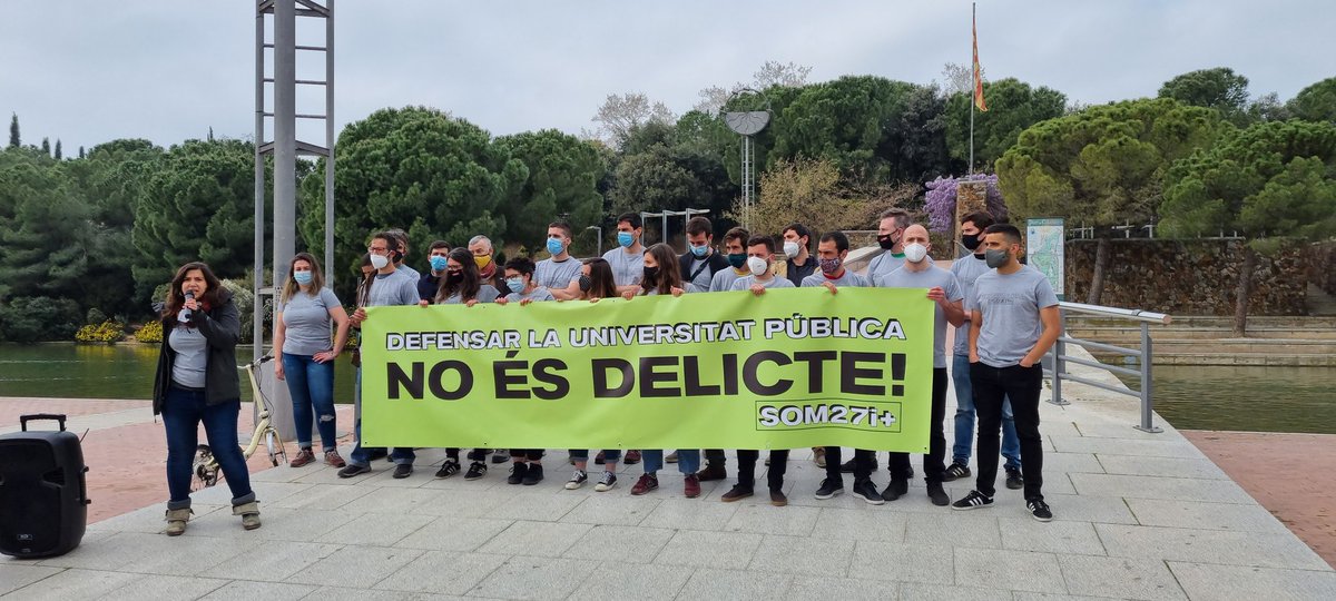 Per defensar la pública sempre💪🏽✨
#Som27imes #VaValdreLaPena