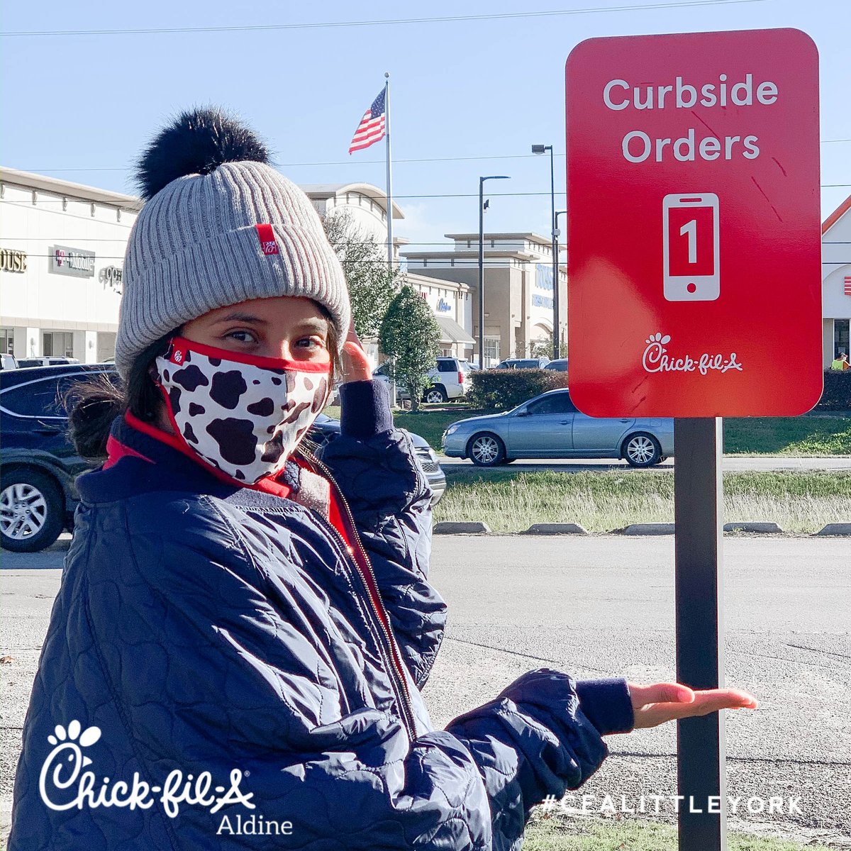 CFA59LittleYork's tweet photo. Skip the line and order curbside through our CFA One App! #SkipTheLine #Curbside #CFAApp https://t.co/FK3uIp1HIY