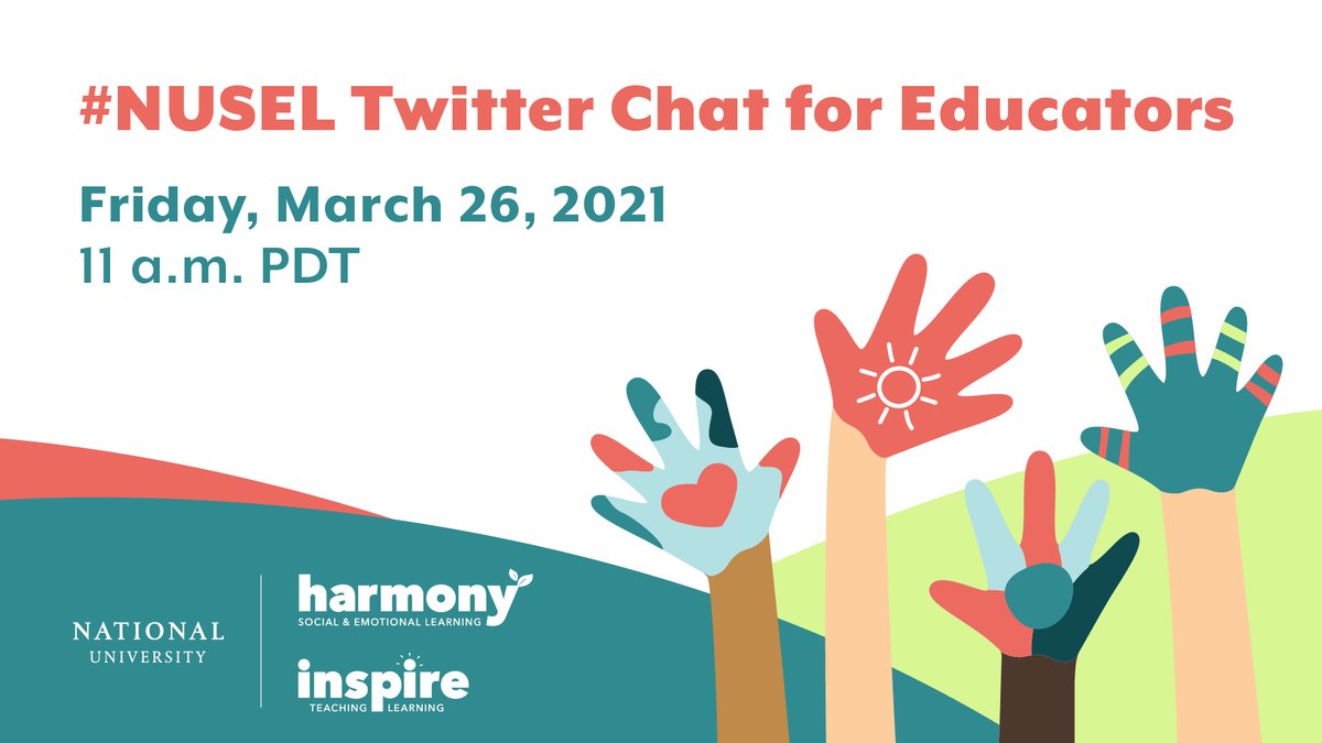 Looking for a way to celebrate #SELDay? Join the conversation with @Harmony_SEL! Learn from other educators and share your own experiences of how educational experiences can be reimagined through #SEL. Use the hashtag #NUSEL to participate.