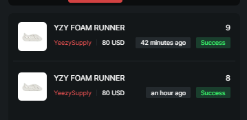 90% of my bulk buyers' addys got banned. Passed splash around 10 times. Aycd wouldn't open until 9:05 either😭 

Bot: <a href="/theGaneshBot/">GaneshBot</a>
 
Proxies: <a href="/NocturnalProx/">Nocturnal Proxies</a>

Groups:  <a href="/Cookologyio/">Cookology</a> <a href="/notify/">Notify</a> <a href="/DaddysHouse_/">Daddys House</a> <a href="/UnlimitedCook/">Unlimited Cook</a>
