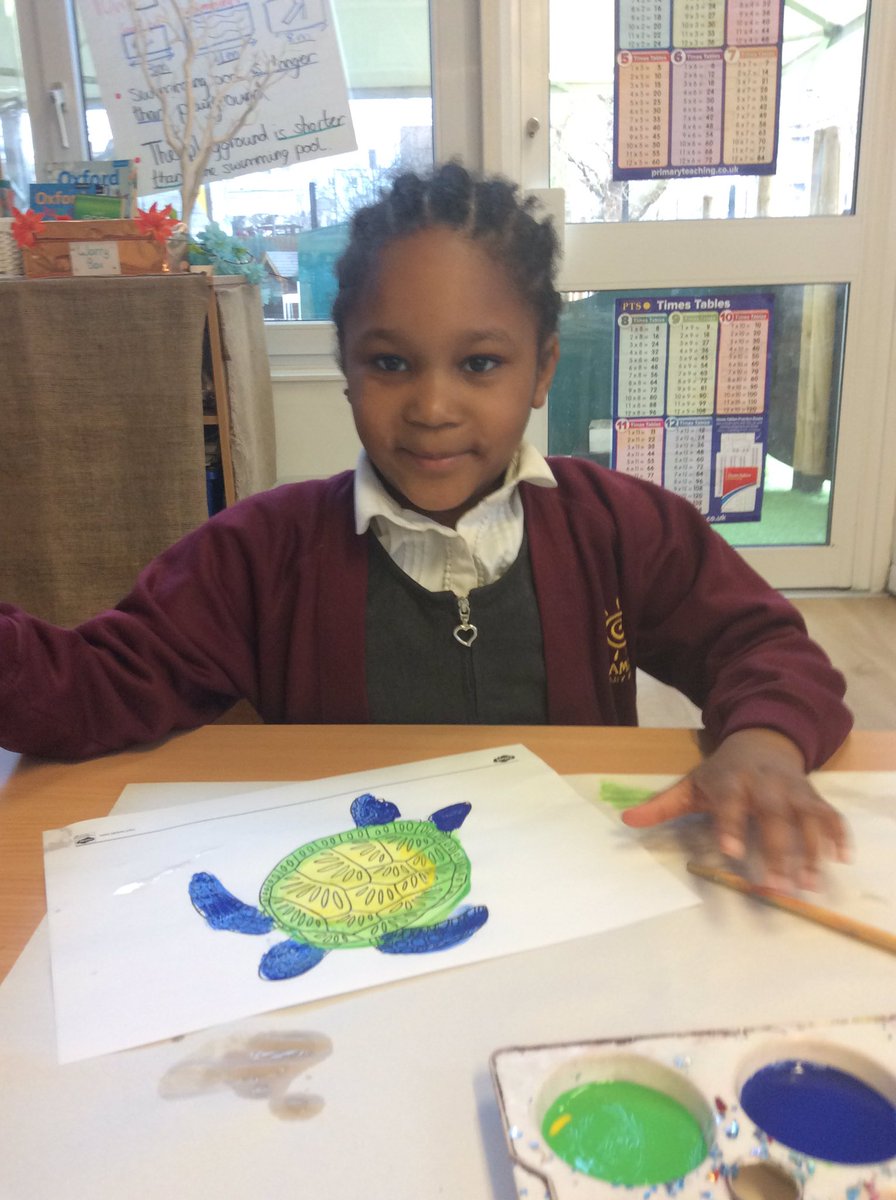 St_JamesYear2's tweet photo. We’re getting arty (and a little messy) in Green Time today! Well done 2 France for a fantastic week 🌟 https://t.co/zmN8Dut7iC
