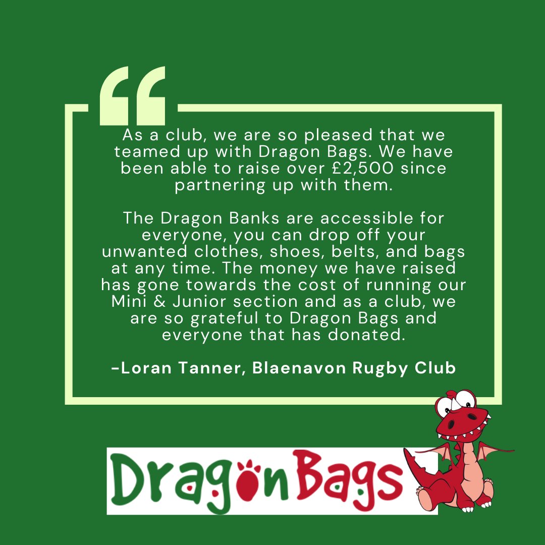 BagsDaffi's tweet photo. There is no better feeling than when we receive incredible testimonials 👏 We love hearing how our banks have helped improve your schools, clubs, and organisations ♻

See how you can get involved via our website. 👉https://t.co/6ggP7jmQ94 https://t.co/ZLeCTjtHR8