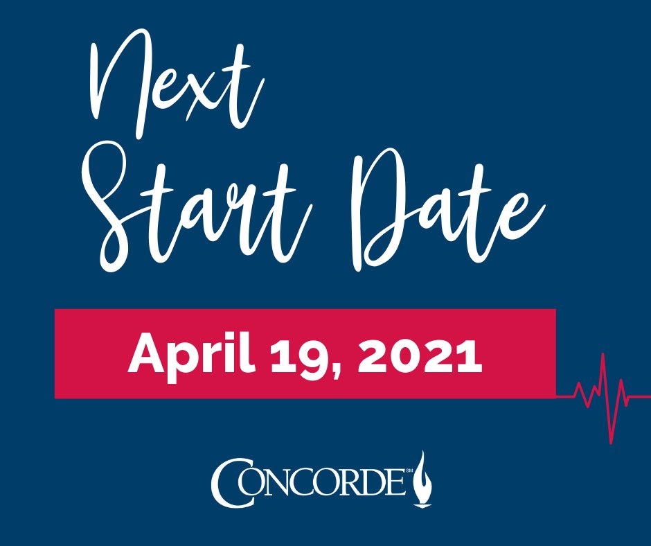 ConcordeCareer's tweet photo. Did you know our next start date is April 19? PM us for details. 💙 #enrollingnow #healthcarestudents #concordeworks https://t.co/pyzDvZKITm