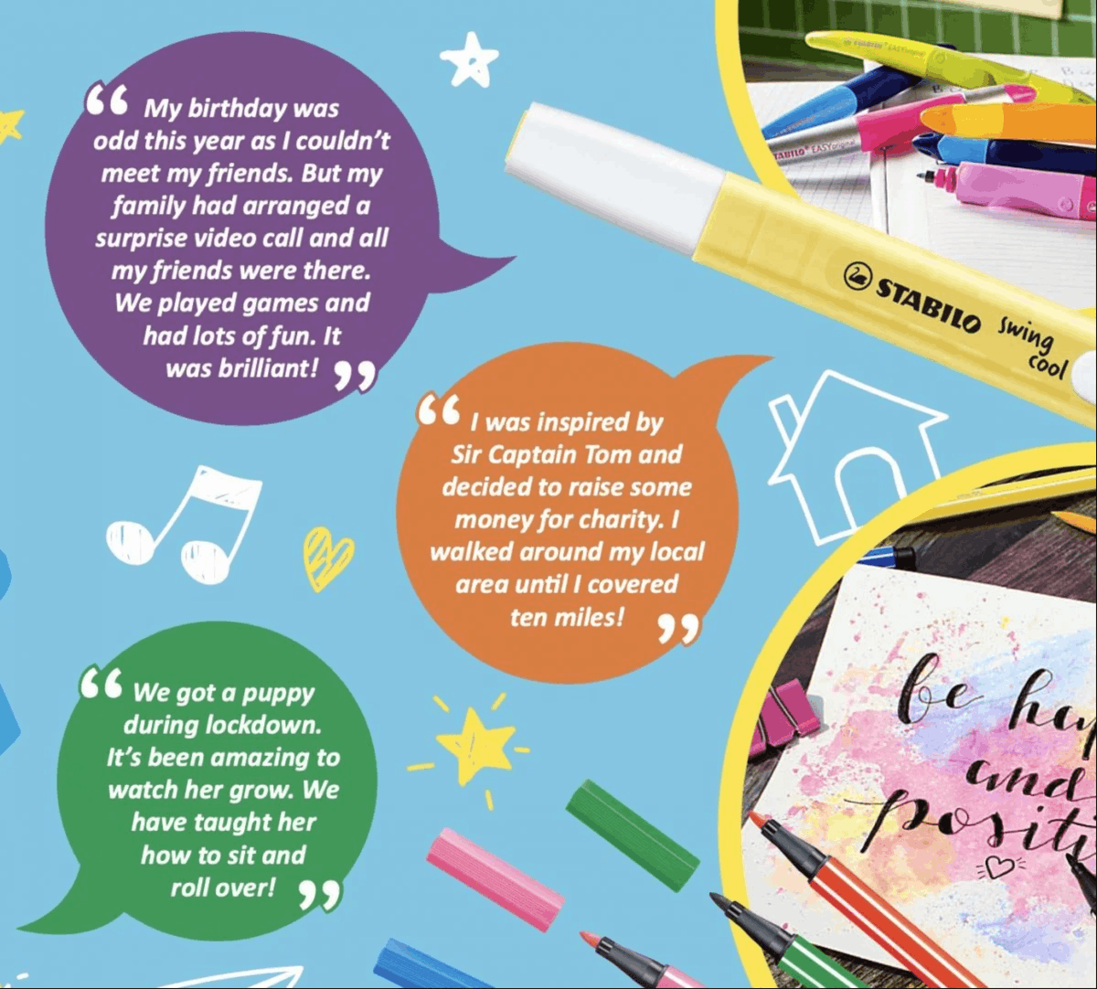 !COMPETITION TIME! @STABILOUK are asking children to write about a significant moment that happened in lockdown for a chance to win a bundle of goodies and a classpack for their classmates. For more information and to enter head to bit.ly/396gXDg