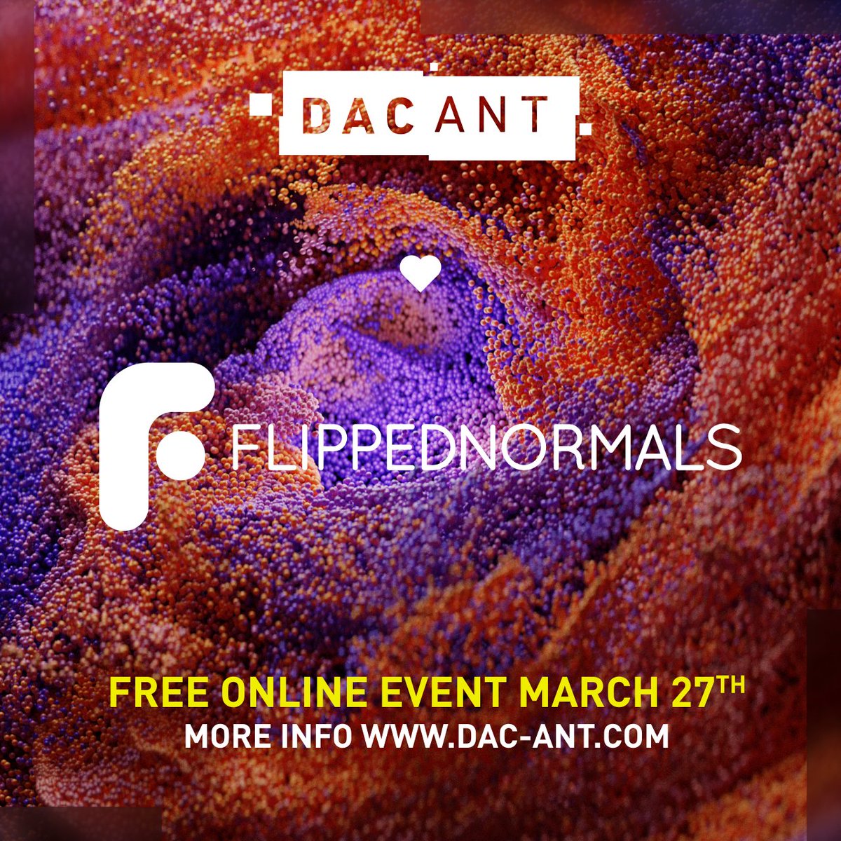 Last but certainly not least we have <a href="/FlippedNormals/">FlippedNormals</a> who are also sponsoring some exclusive flippednormals.com content for our giveaway!

More details and our line-up on dac-ant.com

#3D #CG #digitalart #conceptart #free #conference #quader #dacant