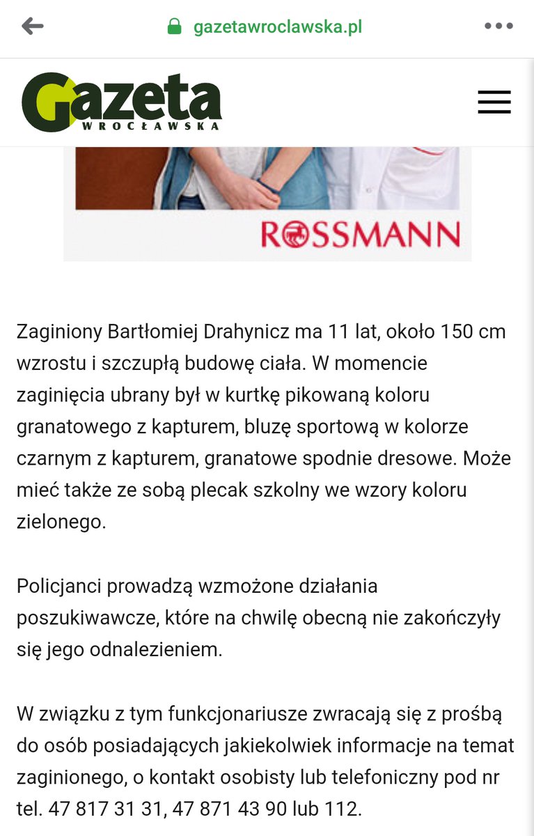 lamaharolda's tweet photo. WROCŁAW I NIE TYLKO PROSZE O RT!!! https://t.co/ODtFsU5GxJ