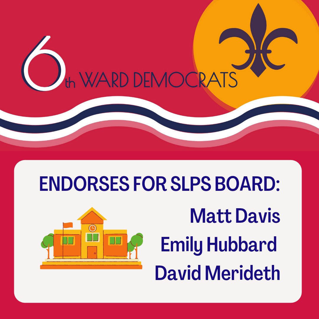 (the old) 6th Ward Dems STL tweet media