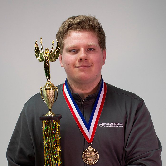 EFCTSIM's tweet photo. Congratulations to IM Junior Nathan Duda for earning 3rd place in Computer Modeling at the #BPAOhio State Leadership Conference. He will be competing at the #BPANLC BPA National Leadership Conference in May. https://t.co/QVj1KKGA0R