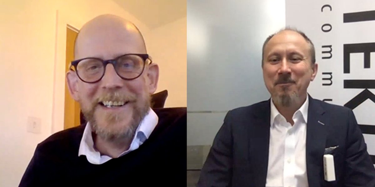 thethingsntwrk's tweet photo. Watch Barney Barnowski (@bmbarnowski), VP of Sales &amp; Marketing at @tektelic, chat with @MattyHatton, Founding Partner at @transformatweet, about carrier-grade #LoRa gateways and the evolution of the ecosystem: https://t.co/Hb93hRoSNO

#LoRaWAN #TheThingsConference https://t.co/vEYOCeX5yI