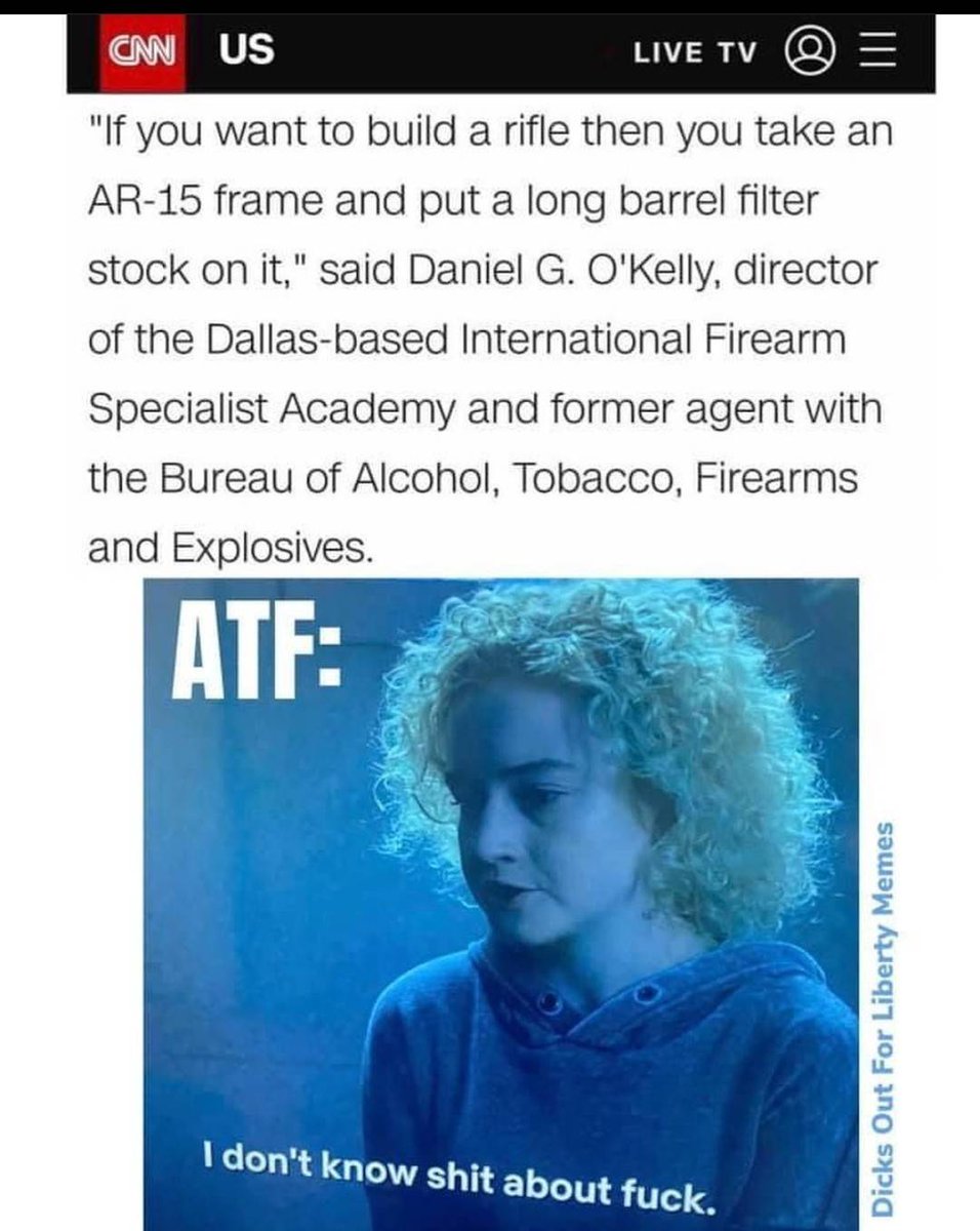 FenixAmmunition's tweet photo. Not like it's their job to be a subject matter expert or anything https://t.co/QW1qpHfVSb