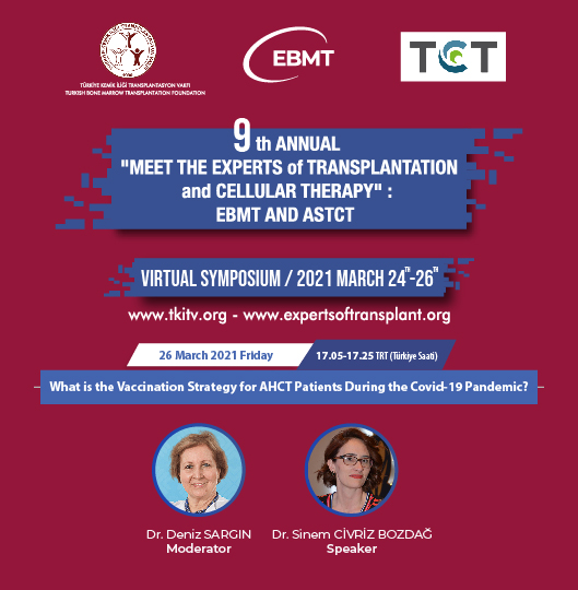 metdigital2021's tweet photo. "9th Meet The Expert of Transplantation and Cellular Therapy" 
3rd day continues with the 6th session "What is  the Vaccination Strategy for AHCP Patients During the Covid-19 Pandemic?"
 
 @CivrizSinem 

https://t.co/vsWqE6CE0c
https://t.co/I6YjkoLdbr https://t.co/dZPot8xXWU