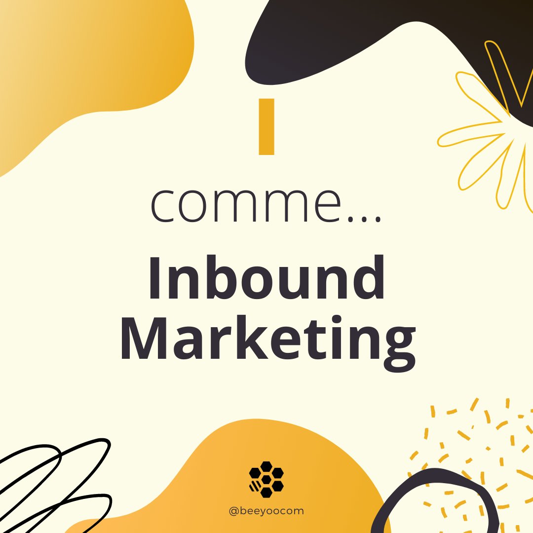 BeeYooCom's tweet photo. ✏️ I comme ... Inbound Marketing ✏️ .
👉  L'inbound marketing est une stratégie marketing visant à faire venir le client à soi plutôt que d'aller le chercher avec les techniques de marketing traditionnelles de type outbound marketing.
#methodeinbound #inboundmarketing https://t.co/hr8ttF30NY