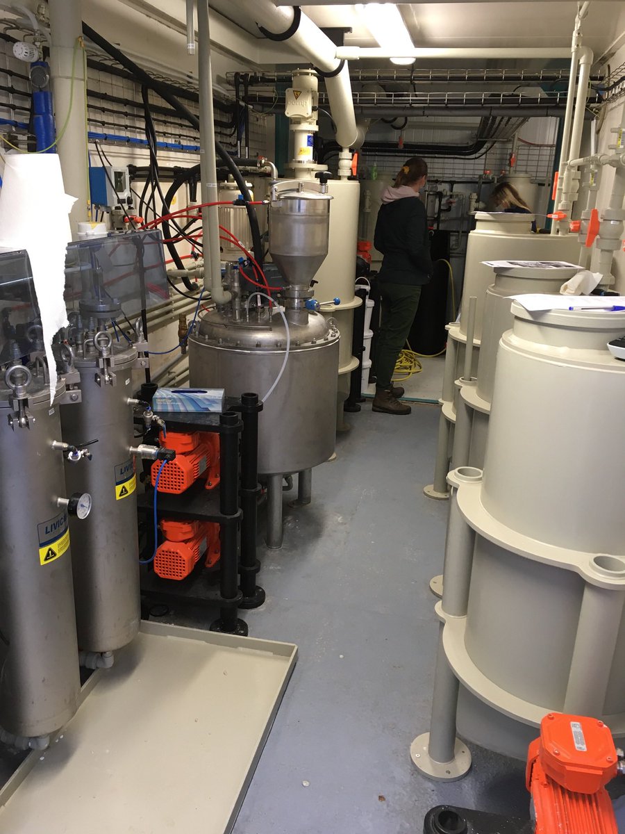 ChrisSlootweg's tweet image. Amazing to see the SusPhos process in action! From NMR tube 🧪 to pilot plant in four years time 👍 Go @SusPhos! 💪 #proud #circularphosphates #zerowaste