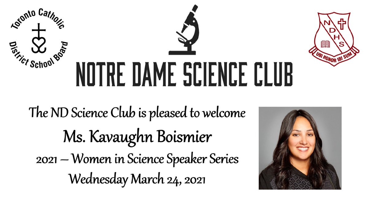 lendyl_dsouza's tweet photo. Thank you @KavaughnBofYQG for taking time out of your very busy schedule to Zoom with us. We truly appreciate your wise words of encouragement and support. 👩💻📲⚙️🏦🤔💡@NotreDameCSPC @TCDSB #womeninstem #teachthis https://t.co/I3t3NCnQYD