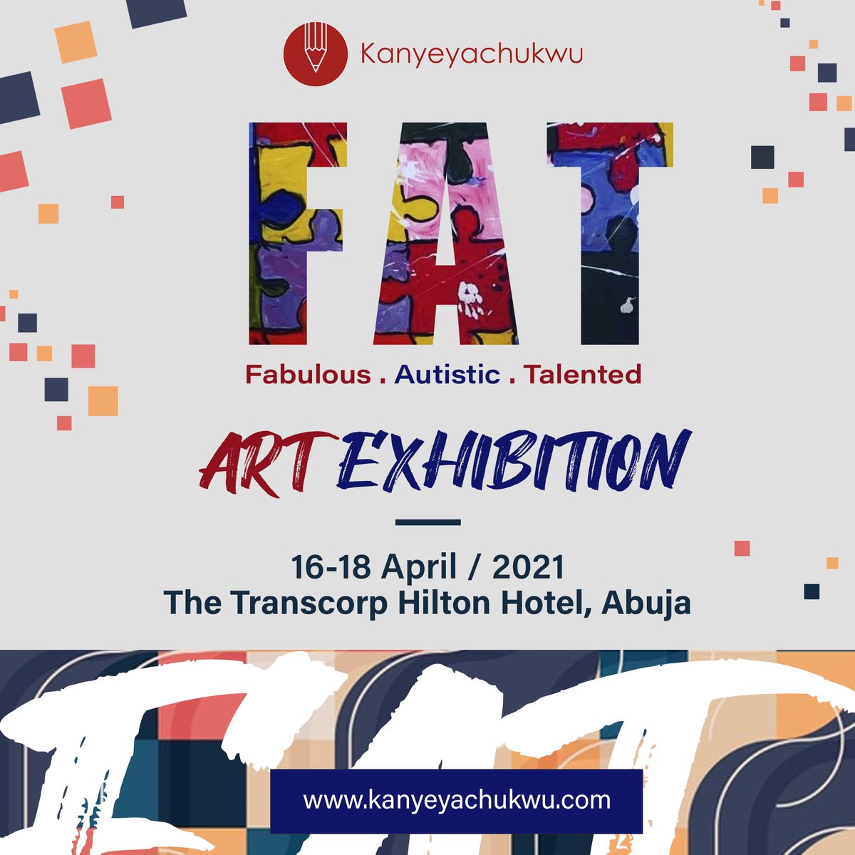 KanyeTagbo's tweet photo. A Solo Art Exhibition at the Transcorp Hilton Hotel Abuja on 16-18 April 2021
. 
https://t.co/nHSfpQhLFT
#impossibilityisamyth #artistthoughts #artist #arrtpassion #art #paintingprocess #artlovers #artdaily #dailyinspiration #satisfaction #abstractart #young_artist_help #artistic https://t.co/Y1gBVyoLxo
