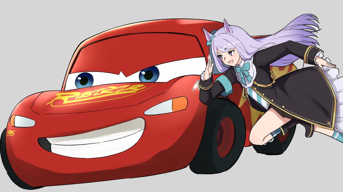 伝説的レーサーと友情トレーニングをするメジロマックイーン はくづき 5のイラスト 伝説的レーサーと友情トレーニングをするメジロマックイーン はくづき 5のイラスト