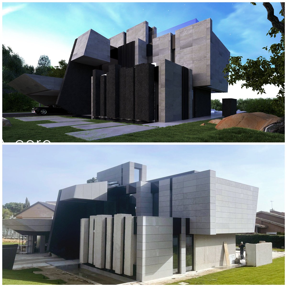 JoaquinTorres_V's tweet photo. Single family house site visit in Madrid. Work in progress
Así está quedando esta vivienda unifamiliar en Madrid. Ya queda poco.
Qué os parece el resultado?...
#acerojoaquintorres #architecture #arquitectura #project #proyecto #sitevisit #fromrendertoreality #villa #luxuryhomes https://t.co/OD290eWmKP