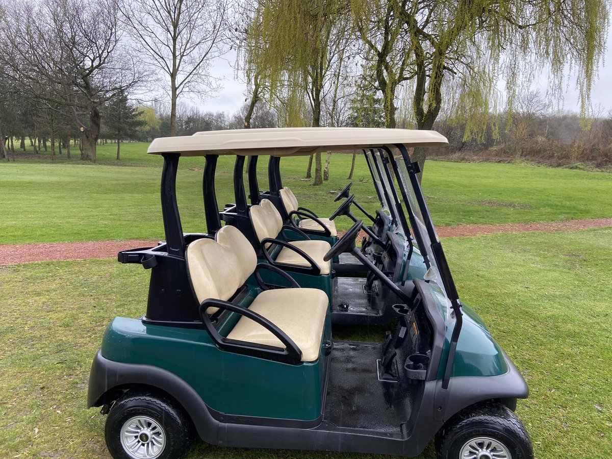 carledwardsgolf's tweet photo. Did someone say say new buggies please @Birchwood1 @birchwoodgreens ok then #improvements https://t.co/IGAj3WuPaR