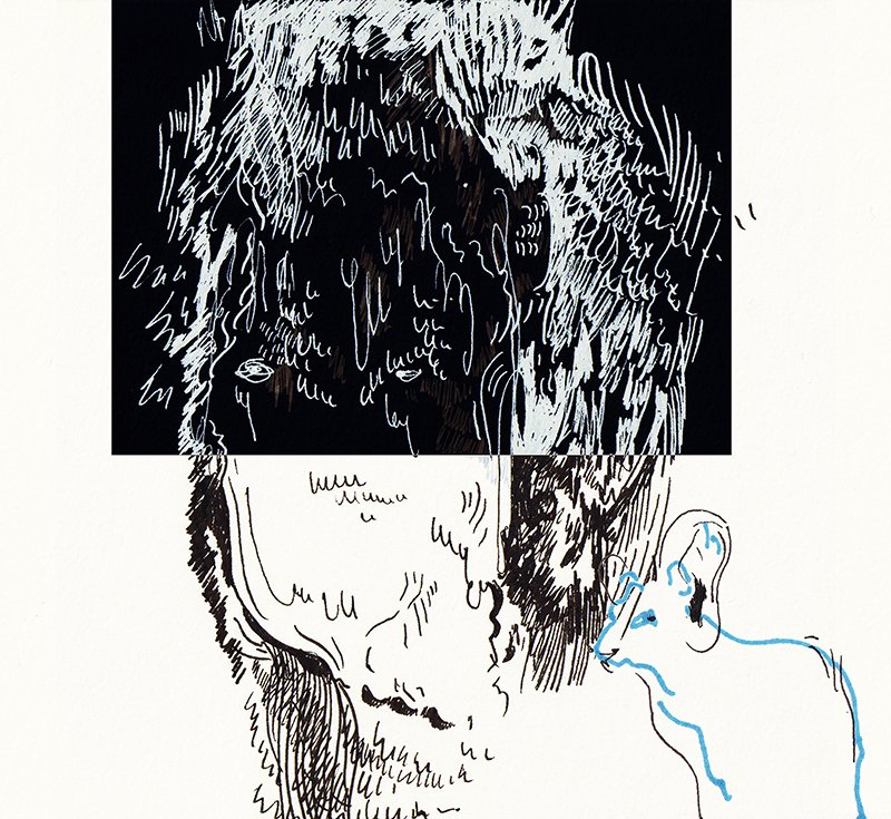 Goodman_Gallery's tweet photo. Today’s #ArtistSpotlight is on Paul Maheke. Ahead of ‘Vanille Bleue’, his first ever solo show on the African Continent and debut exhibition at Goodman Gallery in Johannesburg. Vanille Bleue will open 15 April. NO, 2021,Digital drawing printed on paper #PaulMaheke #GoodmanGallery https://t.co/BMmeItIGdd