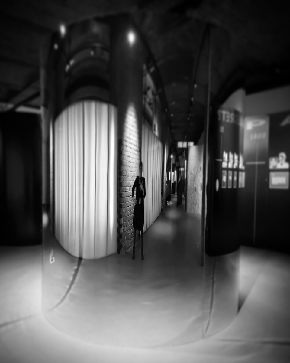 OfficialTeamBBs's tweet photo. A very sneek pic of the exhibition we are installing @sim_manchester ready for when the museum opens again #Exhibitions #MuseumLife #HighVisLife #Mirrors #GCHQ #SIM #ExhibitionDesign https://t.co/SCbaALEo2p