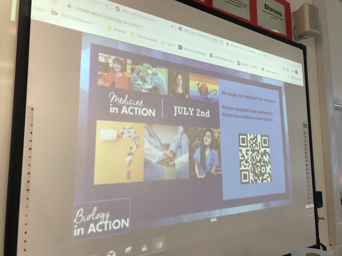 WGS_BIOLOGY's tweet image. Live showcase webinar from @edu_in_action #biologyalevel #biologycareers #astrobiology #conservationbiology #biomedicalsciences Our year 12 students got to take part and Daniel Cheng’s excellent question was addressed by the experts. @WGS_BIOLOGY @woodhouse_grove