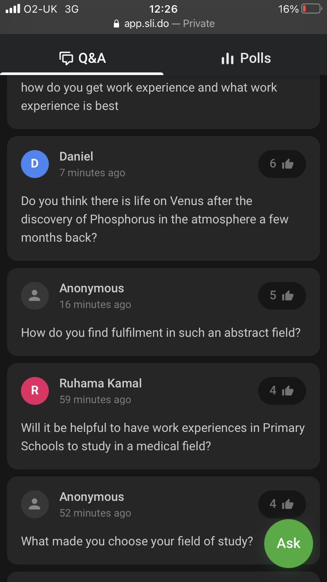 WGS_BIOLOGY's tweet image. Live showcase webinar from @edu_in_action #biologyalevel #biologycareers #astrobiology #conservationbiology #biomedicalsciences Our year 12 students got to take part and Daniel Cheng’s excellent question was addressed by the experts. @WGS_BIOLOGY @woodhouse_grove