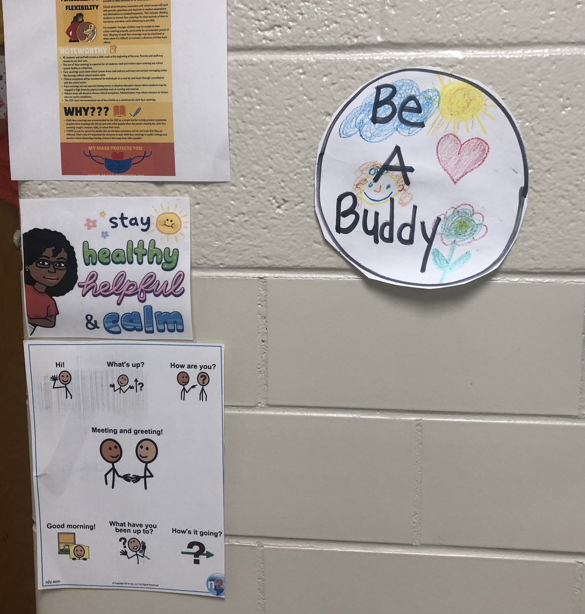 #selday <a href="/PDESRams/">Porterdale Rams</a> ! Be a buddy. ❤️ #ncssbethebest #pbis #gapbis #pbisrewards #rethinked <a href="/EagerEducator/">EagerEducator</a> <a href="/AmieCumming1/">Amie Cumming</a>