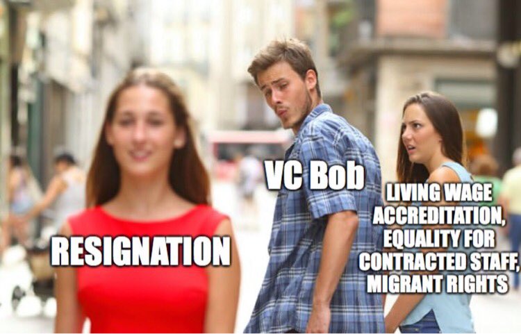 LufbraPandP's tweet photo. As #VCBob calls an end to his time at @lborouniversity soon, we can’t help but feel there was something lacking beyond his friendly front. https://t.co/MwsxXJy8tw