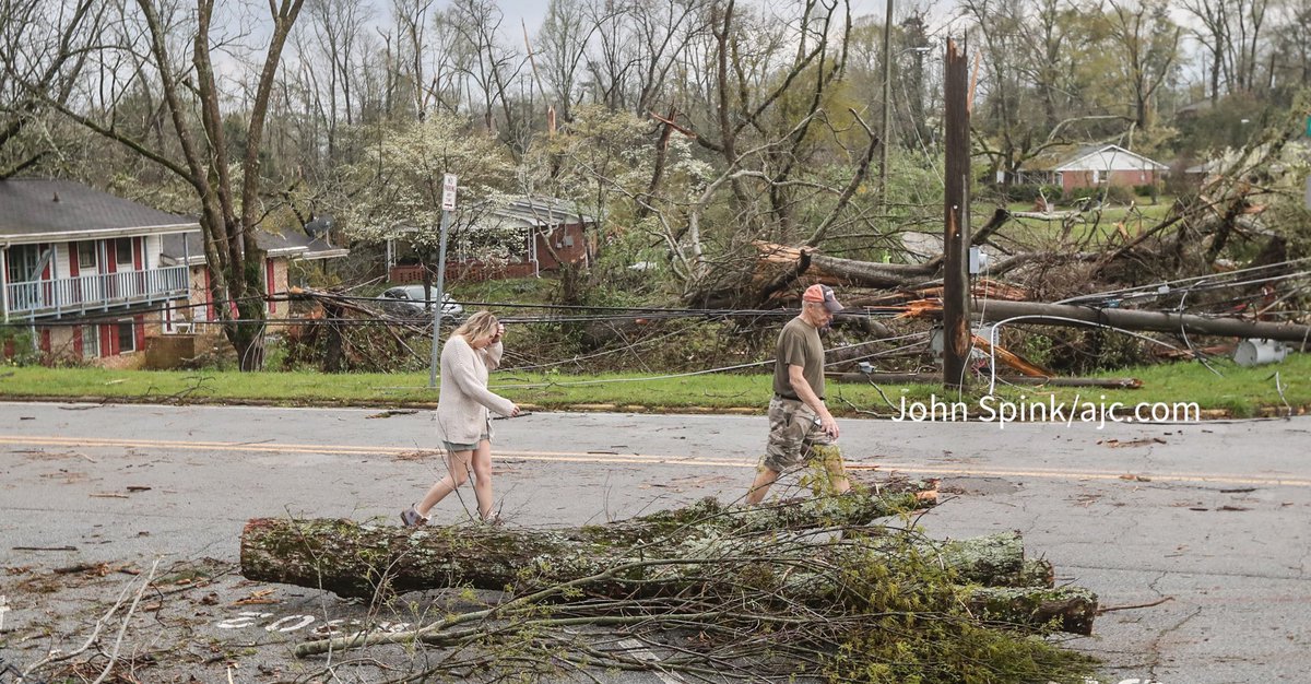 johnjspink's tweet photo. UPDATE: 1 dead as ‘catastrophic’ storm slams Coweta- https://t.co/SQaUUWV4er #Coweta #Newnan https://t.co/VRkYvRgcpe