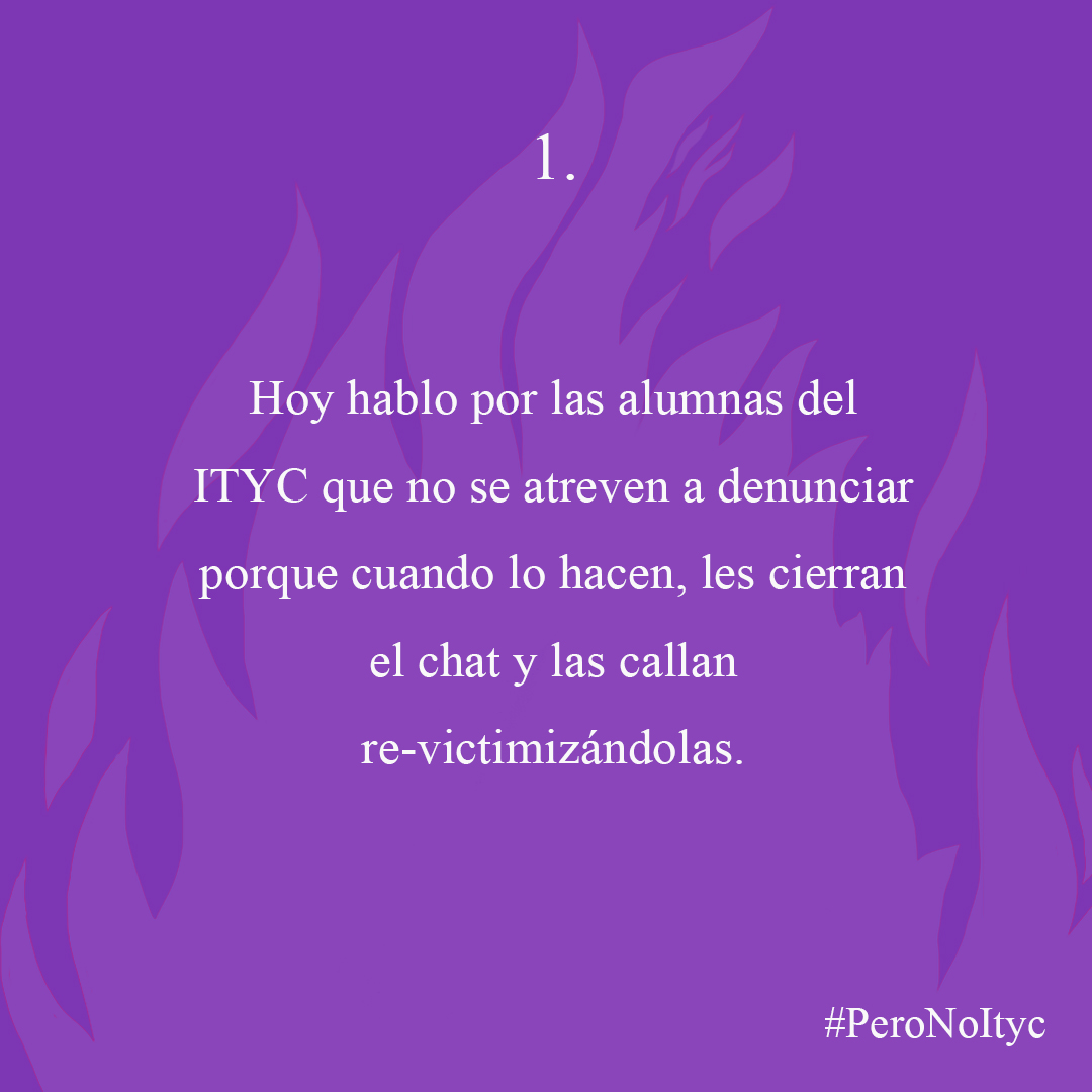 pau_ovi's tweet photo. Hoy hablo por mis hermanas @ityc_oficial

#PeroNoItyc https://t.co/YyH9Sl7YVX