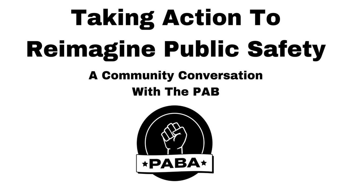 Join the Police Accountability Board Alliance for a community conversation on what steps Rochesterians can take to reimagine public safety. #pab #PoliceAccountability #RochesterNY fb.me/e/Yub0EBwO
