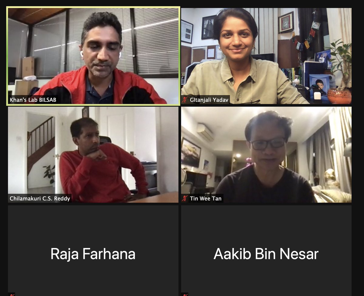 gilienv's tweet photo. A superb conversation with colleagues across 4continents! Our ambition is to create sth that would be for #ComputationalBiology, what #Maniatis was to #Cloning in 80s!

Reverse Education in #Bioinformatics in the age of Instant Gratification!?

Let's Flatten the Learning Curve! https://t.co/aNedEWeiAH