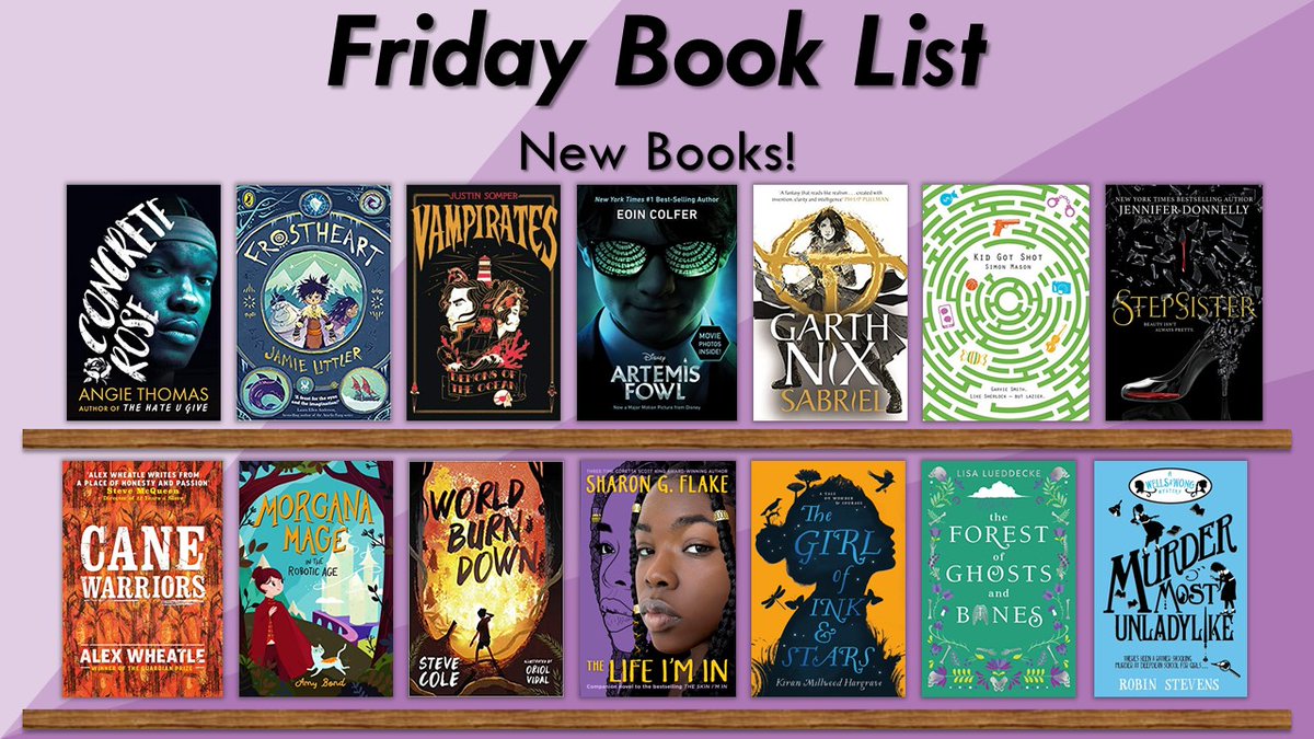 JPaulLibrary's tweet photo. Want a better look at some of the amazing new books we have in the library? Then check out our #FridayBookList! So many amazing titles to enjoy - I've already borrowed a couple myself! https://t.co/oKtVwepUze