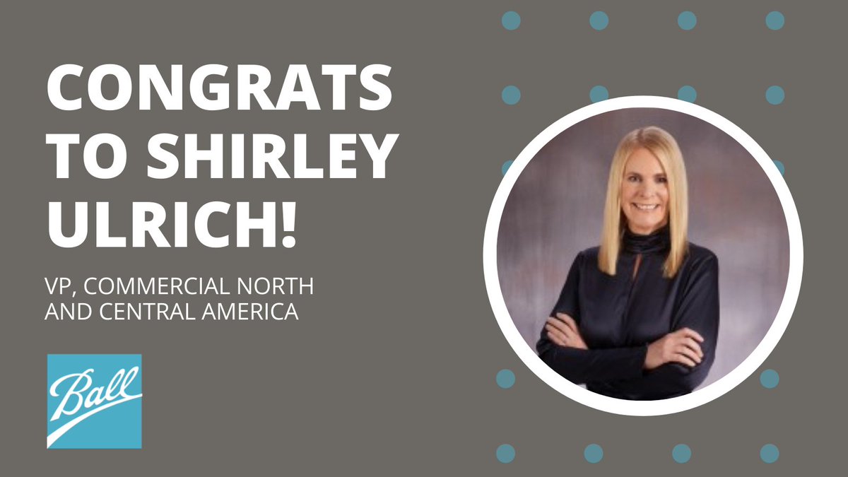 ONSearchPartner's tweet photo. Congrats to our colleagues @BallCorpHQ on the appointment of Shirley Ulrich to #VP, Commercial North and Central America from the entire #ONPartners team! #executivesearch #Sales
https://t.co/v2p8qLDJQQ https://t.co/1bwNvNwr2I