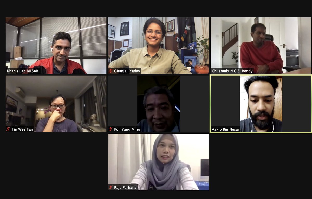 gilienv's tweet photo. A superb conversation with colleagues across 4continents! Our ambition is to create sth that would be for #ComputationalBiology, what #Maniatis was to #Cloning in 80s!

Reverse Education in #Bioinformatics in the age of Instant Gratification!?

Let's Flatten the Learning Curve! https://t.co/aNedEWeiAH