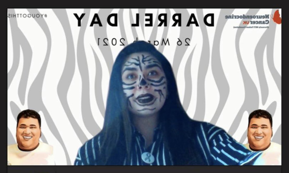 Roya Soleimanifar (@roya_sol) on Twitter photo Supporting you all the way <a href="/dazzlar_darrel/">Darrel</a> Raising awareness painted like a zebra on my calls today #darrelday <a href="/gpincheshire/">Gary Palmer</a> <a href="/dayrowan/">David Rowan</a> <a href="/BizRentalNW/">Mike Baker</a> Supporting you all the way <a href="/dazzlar_darrel/">Darrel</a> Raising awareness painted like a zebra on my calls today #darrelday <a href="/gpincheshire/">Gary Palmer</a> <a href="/dayrowan/">David Rowan</a> <a href="/BizRentalNW/">Mike Baker</a>