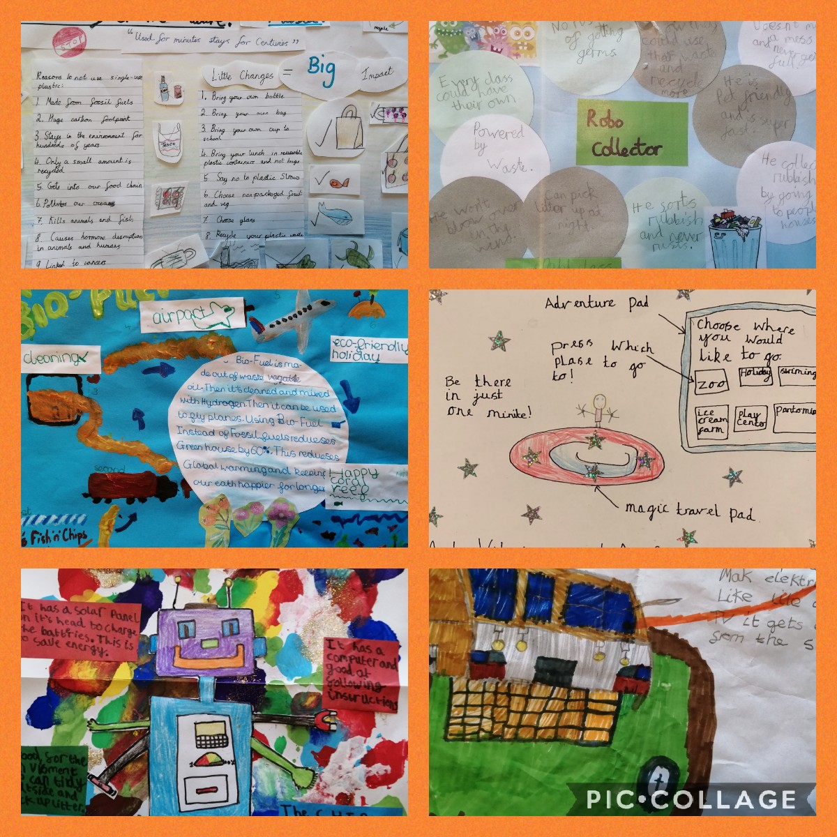 TarvinPrimary's tweet photo. Take a look at some of the amazing entries for the British Science Week poster competition! Our Tarvin scientists have some super ideas for innovating the future 🌎🚀🛸🛰️ #BSW21 #tarvinscience https://t.co/8X6KSViuvr
