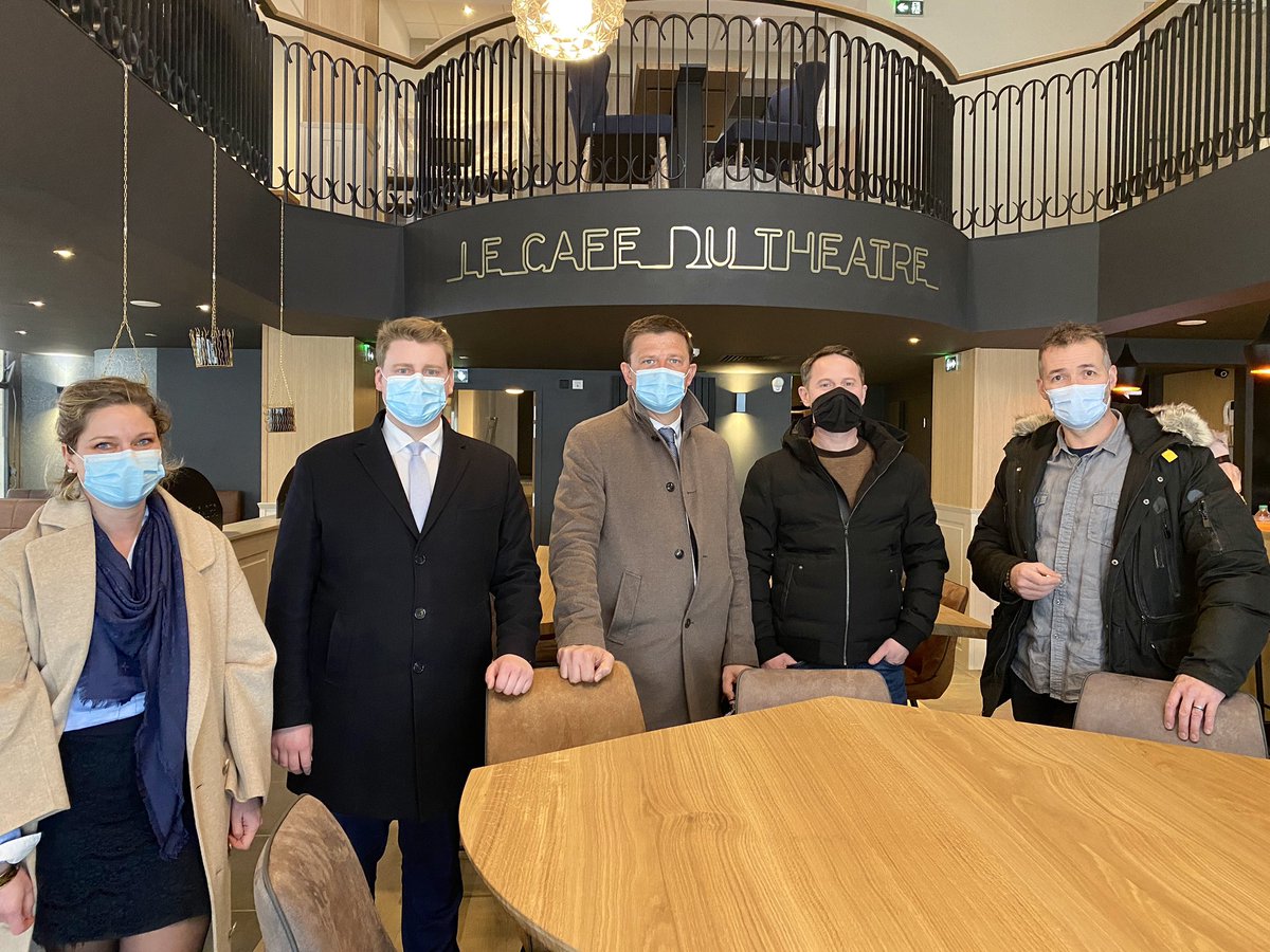 ArriveBenoit's tweet photo. ✅ Bientôt, je l’espère, vous pourrez découvrir le nouveau Café du #théâtre 🎭 
@CherbourgEnCot #commerce https://t.co/5c1ZneI2bQ