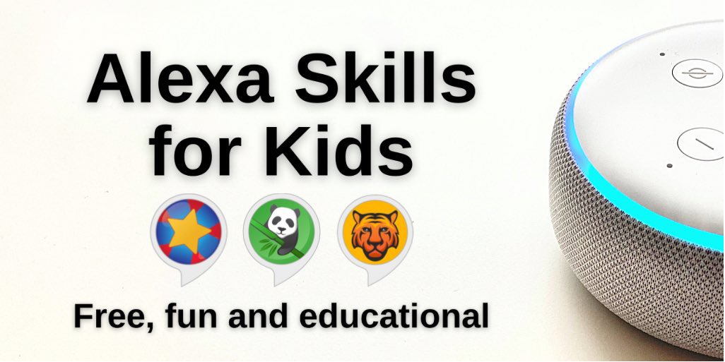 AlexaQuiz's tweet photo. Looking for something new to try with the kiddos this weekend? Our Alexa skills for children are designed to make learning fun:

🗣 Alexa, open Kids Quiz!

🗣 Alexa, open Animal Rescue.

🗣 Alexa, open Animal of the Day.

#AlexaSkills #Alexa4Edu https://t.co/eX0YxRp8LM