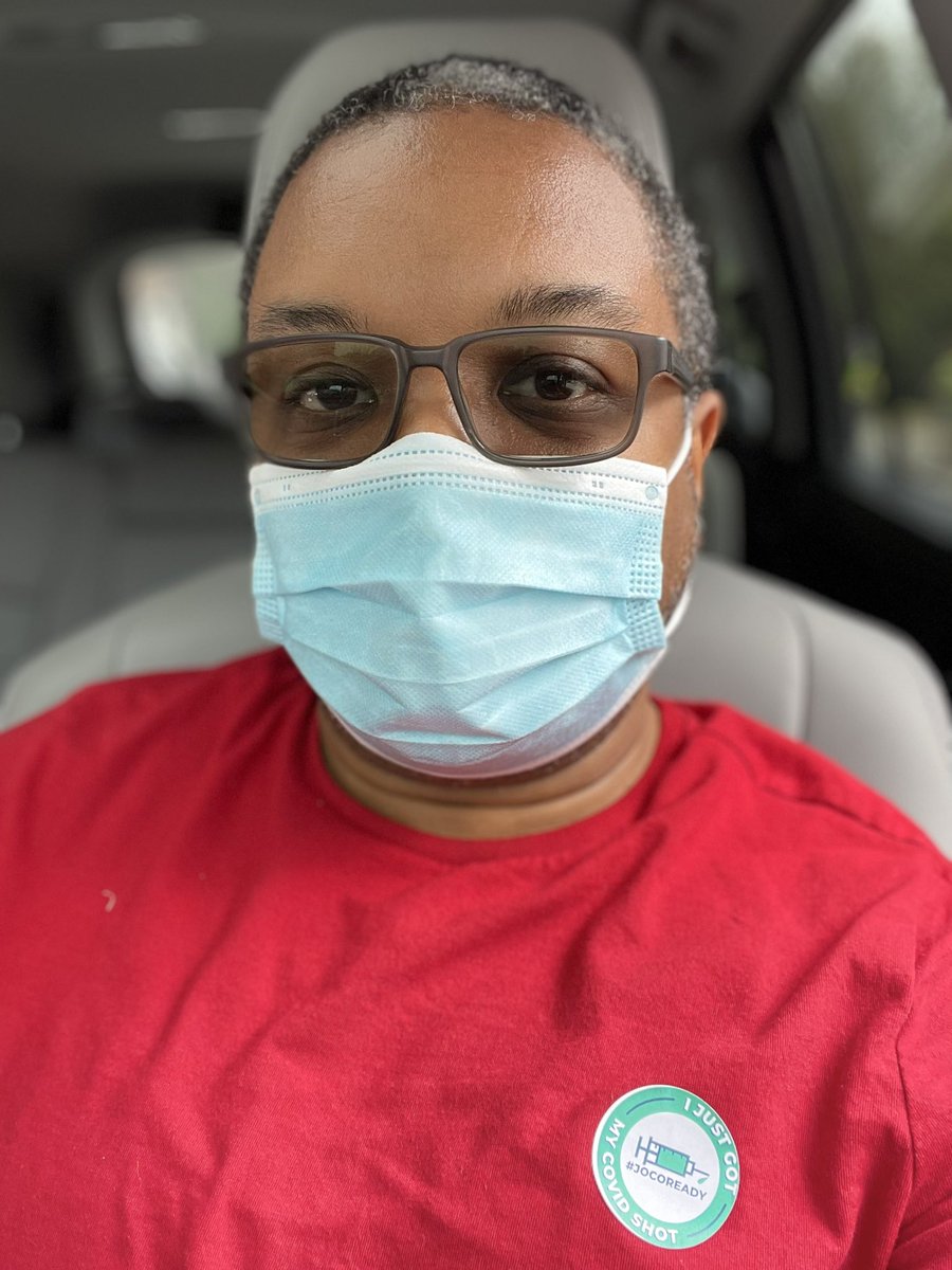MrCMusicGuy's tweet photo. All done! Just received my second dose of the COVID vaccine! This process was just as smooth as it was last month! Thanks, @JCPS_NC, and all partnering agencies for such a seamless process! #JocoReady #GotMyShot #ReadyToMoveForward https://t.co/9URIZn0n87