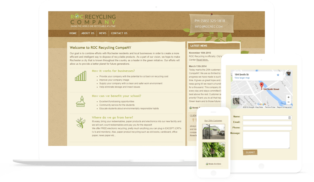 eCuras's tweet photo. Reduce, reuse, reinvigorate? Here’s how we helped a Rochester recycling company implement old solutions in innovative, new ways:
#ecurasdesign #ecurasdevelopment #uiux #webdesign #ecuras https://t.co/U6x2OyxQQb https://t.co/uPfxjArh7L