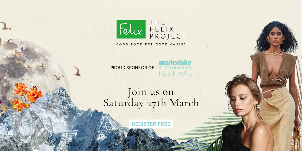 felixprojectuk's tweet photo. You’re invited to @marieclaireuk's first virtual Sustainability Festival tomorrow, featuring The Felix Project as an official charity partner 💚 🌎 
To register for your free ticket, visit: https://t.co/urjeZItfjd 
#startsomewhere https://t.co/EmURv9mPXw
