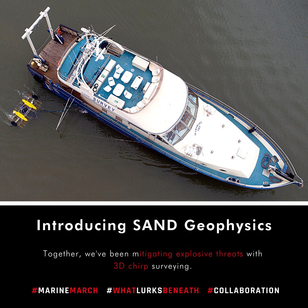 🎉 As we begin to close down #MarineMarch, we wanted to showcase the work the team have been conducting in partnership with <a href="/SANDgeophysics/">SAND Geophysics Ltd</a> 🎉

📖  Read more about the benefits this #partnership brings for our clients: ow.ly/vWqj50E9906

#whatlurksbeneath #collaboration